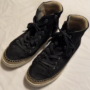 UGG Black High-Top Sneakers